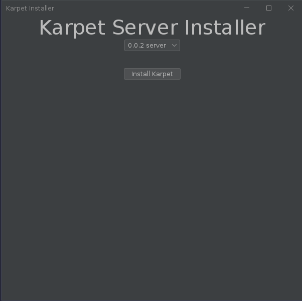 Karpet installer